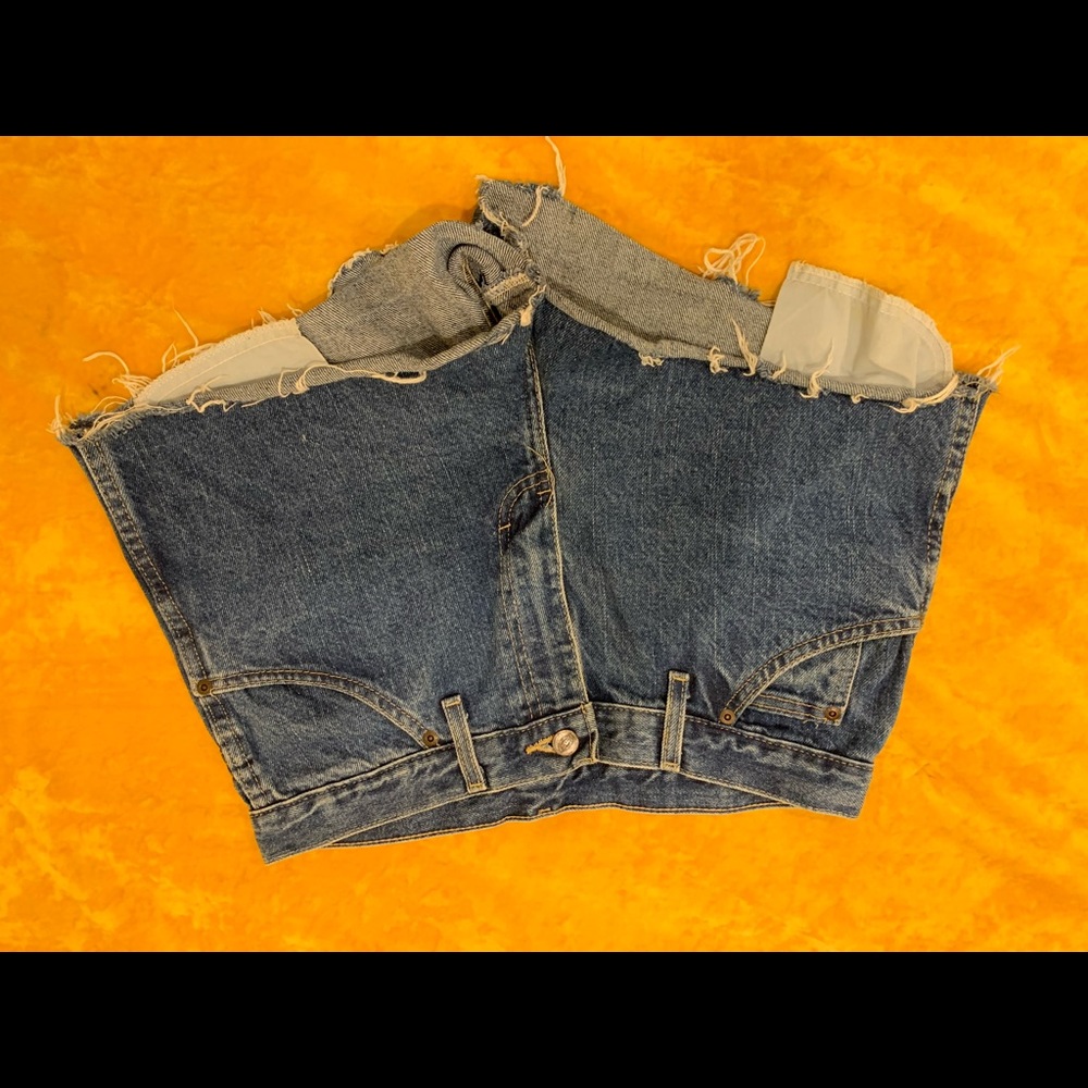 Dickies denim cutoffs